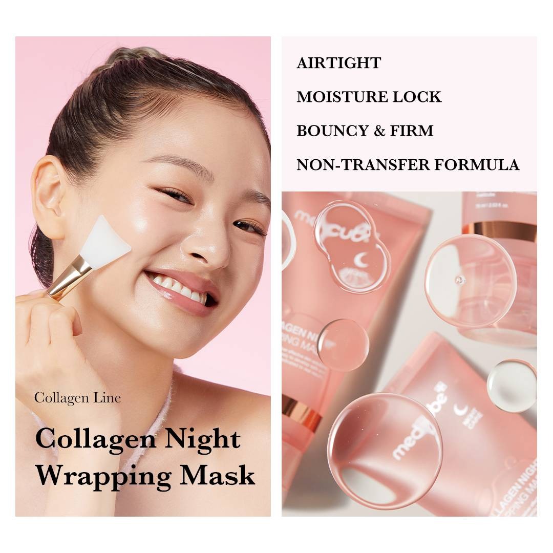 (Buy 1 get 1 free) MEDICUBE COLLAGEN NIGHT WRAPPING MASK